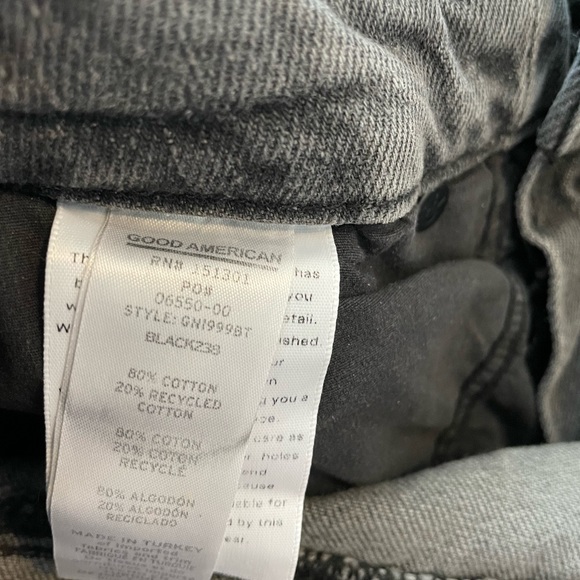Black Good American jeans - Picture 9 of 9